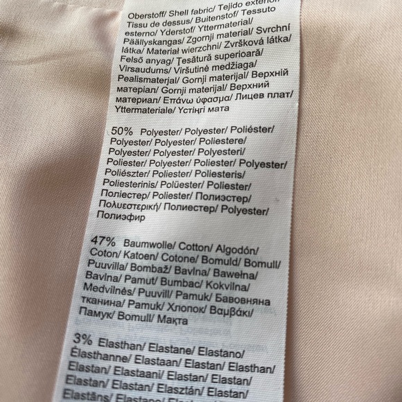 Jupe fuseau rose tendre doublée - Picture 8 of 8